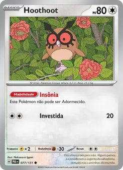 Carta Hoothoot
