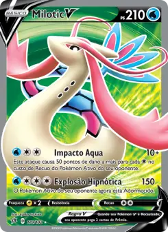 Carta Milotic V da coleção Rebel Clash