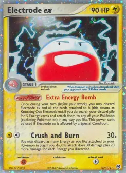 Carta Electrode ex da coleção FireRed & LeafGreen