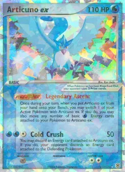 Carta Articuno ex