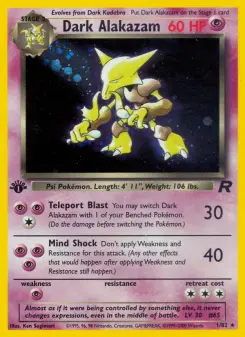 Carta Dark Alakazam