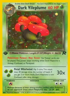 Carta Dark Vileplume