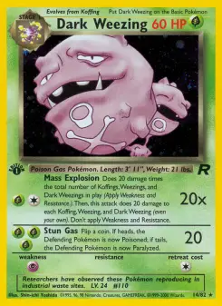 Carta Dark Weezing