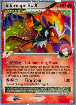 Cartas de Infernape
