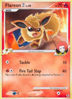 Carta Flareon E4 da coleção Rising Rivals