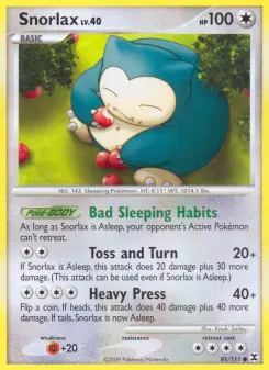 Carta Snorlax