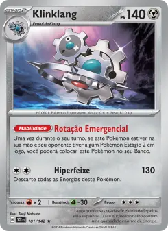 Carta Klinklang da coleção Stellar Crown