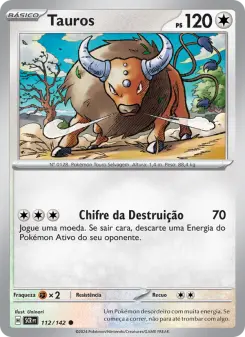 Carta Tauros da coleção Stellar Crown