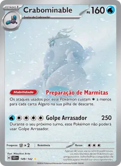 Carta Crabominable da coleção Stellar Crown