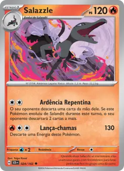 Carta Salazzle da coleção Stellar Crown