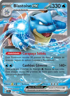 Blastoise ex SCR 030/142
