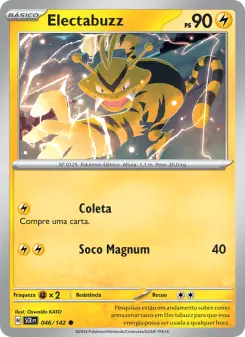 Carta Electabuzz da coleção Stellar Crown