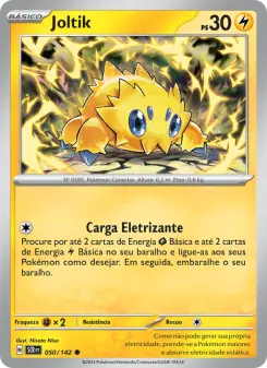Carta Joltik da coleção Stellar Crown
