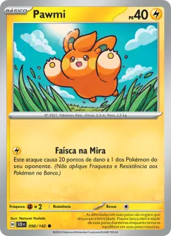 Carta Pawmi da coleção Stellar Crown
