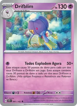 Carta Drifblim da coleção Stellar Crown