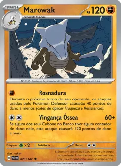 Carta Marowak da coleção Stellar Crown