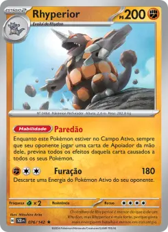 Carta Rhyperior da coleção Stellar Crown
