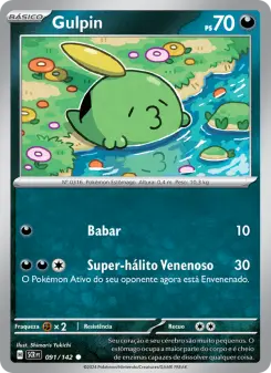 Carta Gulpin da coleção Stellar Crown