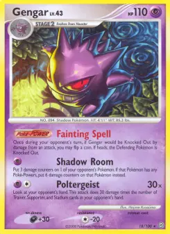 Carta Gengar da coleção Stormfront