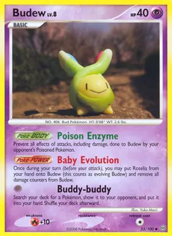 Cartas de Budew