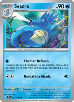 Carta Seadra da coleção Shrouded Fable