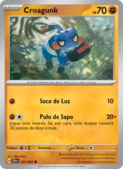 Carta Croagunk da coleção Shrouded Fable