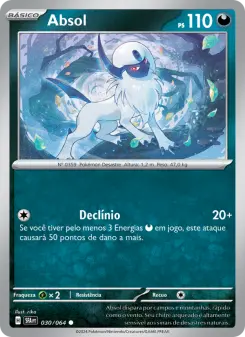 Carta Absol da coleção Shrouded Fable