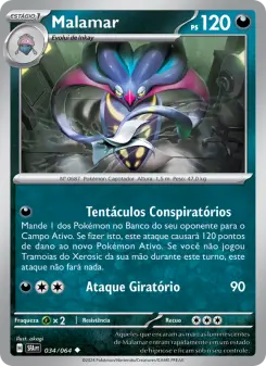 Carta Malamar da coleção Shrouded Fable