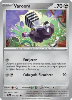 Carta Varoom da coleção Shrouded Fable