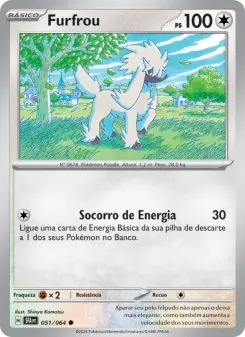 Carta Furfrou da coleção Shrouded Fable