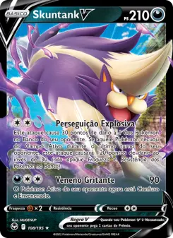 Carta Skuntank V da coleção Silver Tempest