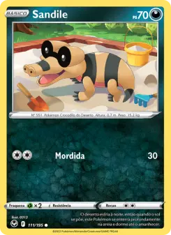 Carta Sandile da coleção Silver Tempest