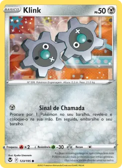 Carta Klink da coleção Silver Tempest
