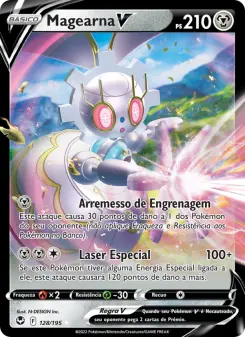 Carta Magearna V da coleção Silver Tempest