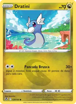 Carta Dratini da coleção Silver Tempest