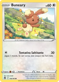 Carta Buneary da coleção Silver Tempest