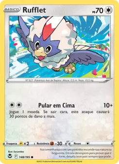Carta Rufflet da coleção Silver Tempest