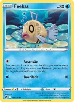 Carta Feebas da coleção Silver Tempest