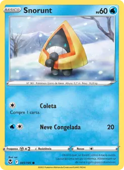 Carta Snorunt da coleção Silver Tempest