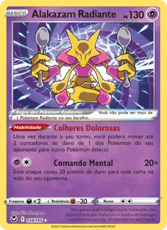 Carta Radiant Alakazam