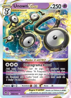 Carta Unown VSTAR