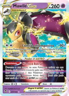 Carta Mawile VSTAR da coleção Silver Tempest