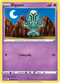 Carta Elgyem da coleção Silver Tempest