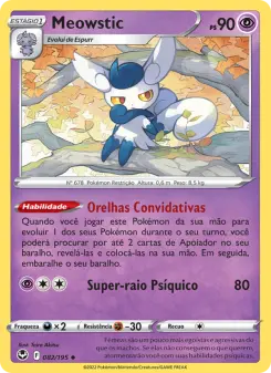 Carta Meowstic