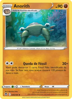 Carta Anorith da coleção Silver Tempest