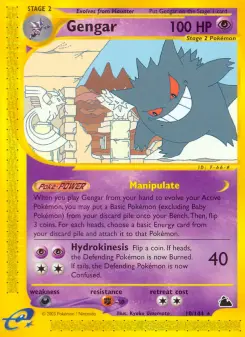 Carta Gengar da coleção Skyridge