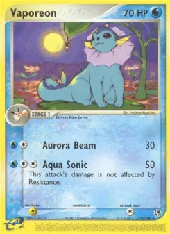 Carta Vaporeon