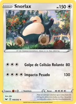 Carta Snorlax