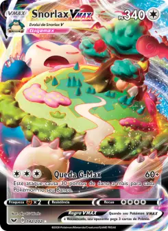 Carta Snorlax VMAX