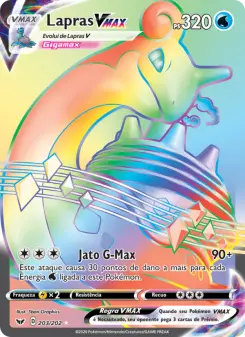 Carta Lapras VMAX